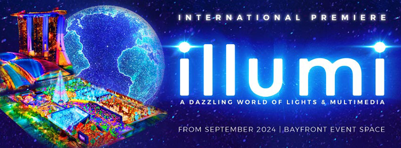 A Magical Universe of Light & Multimedia สิงคโปร์