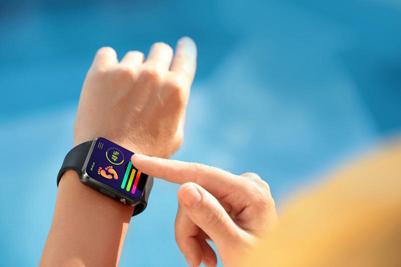 สายรัดข้อมือเพื่อสุขภาพ