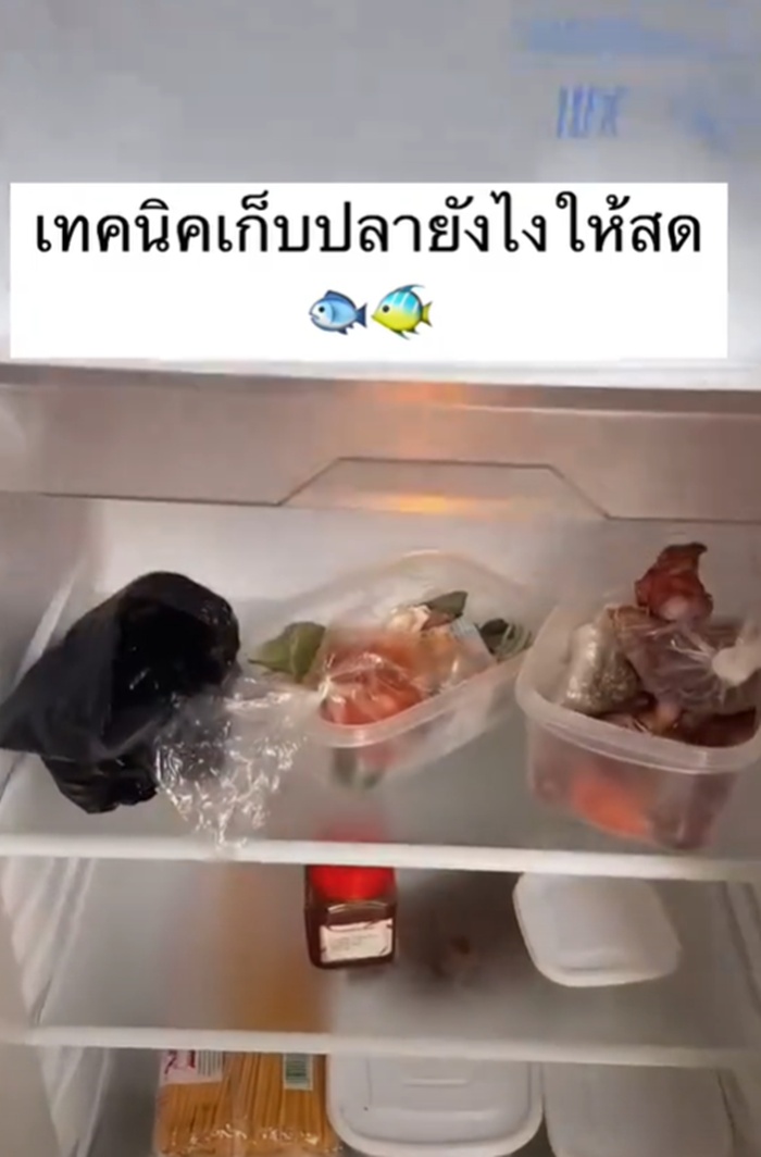 วิธีเก็บปลา