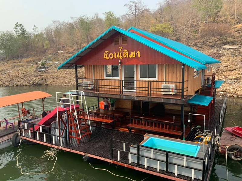 ที่พักล่องแพ กาญจนบุรี