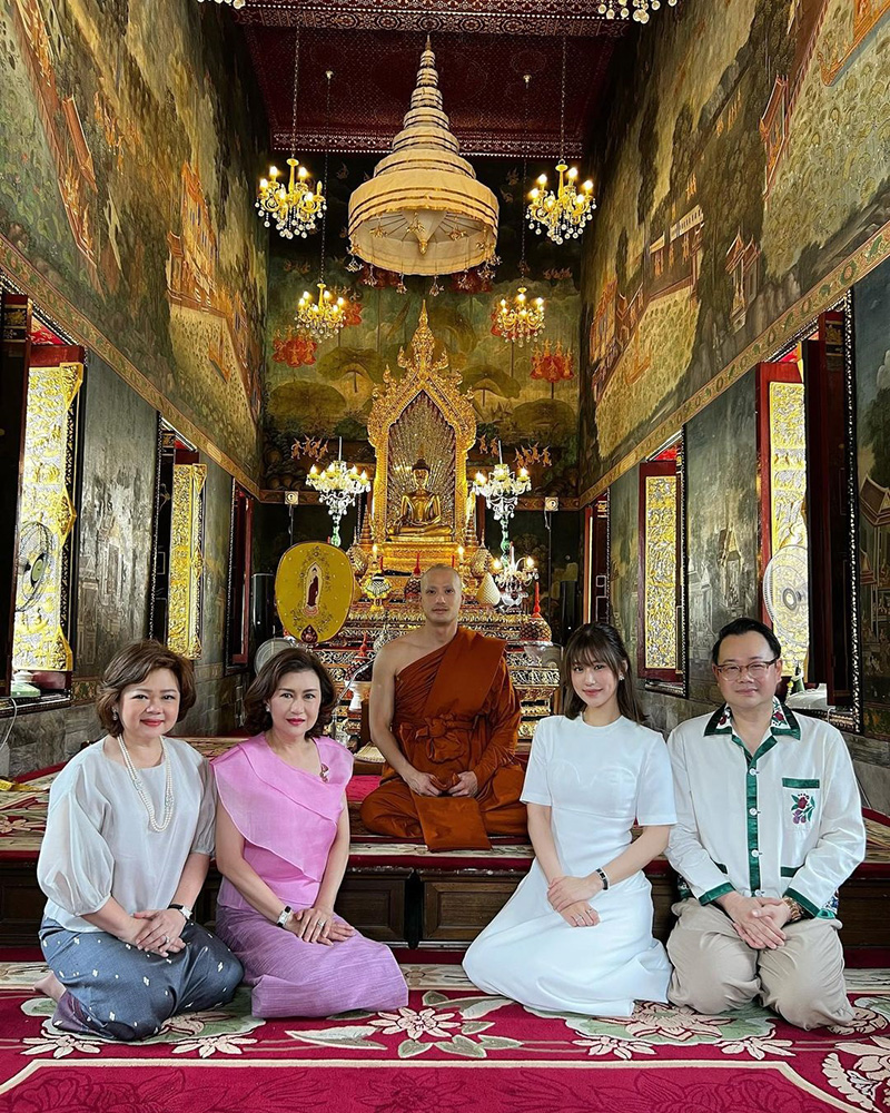 บอย ปกรณ์ บวชแล้ว ได้ฉายา กตปุญฺโญ ครอบครัว เฟย์ ร่วมอนุโมทนาบุญ