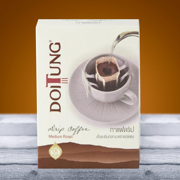 กาแฟดริป ดอยตุง สูตร Medium Roast