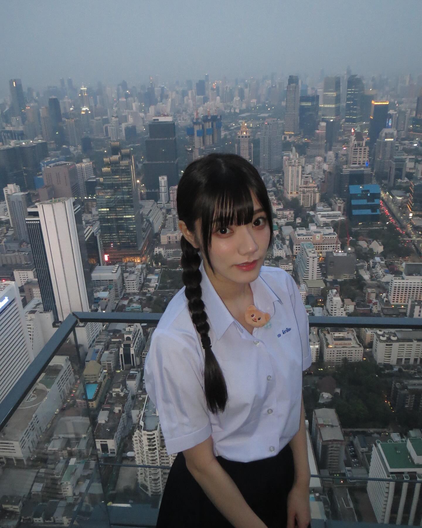 Rena Miyashita ดารา AV สวมชุดนักเรียนไทย