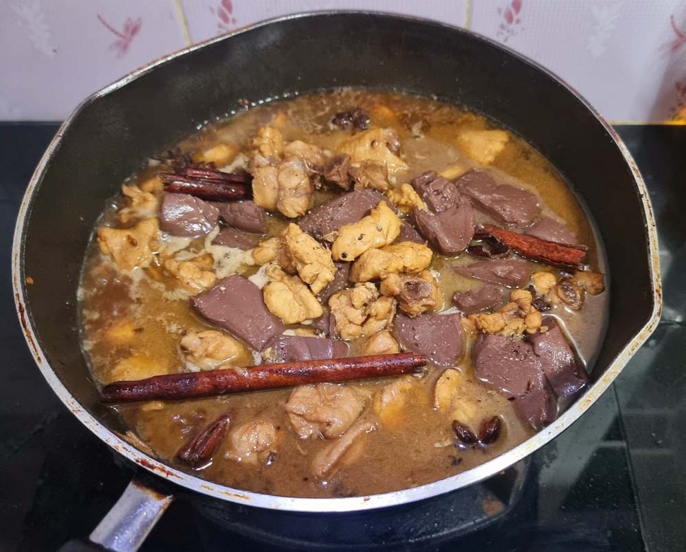 ข้าวแห้งไก่