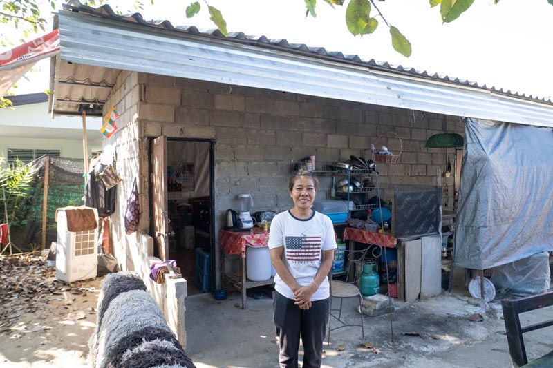 สร้างบ้านให้แม่บ้านเมียนมา