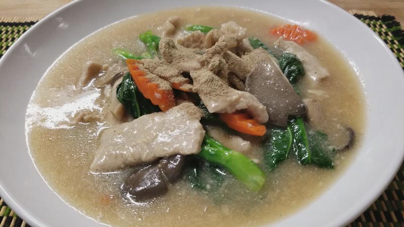 ราดหน้าหมูหมัก