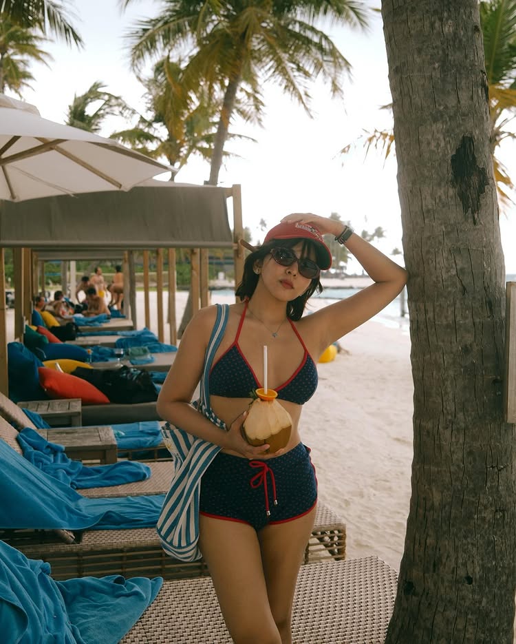 หนูนา หนึ่งธิดา นุ่งวันพีซ จัดลุคเซ็กซี่เบา ๆ ที่มัลดีฟส์