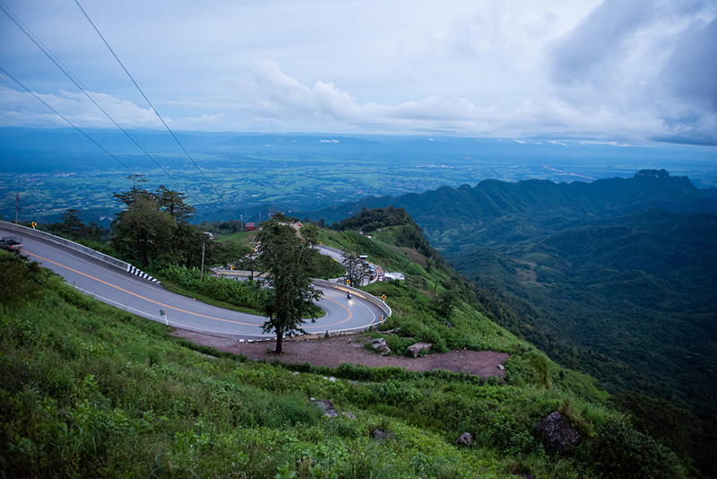 ภูทับเบิก วิวถนน