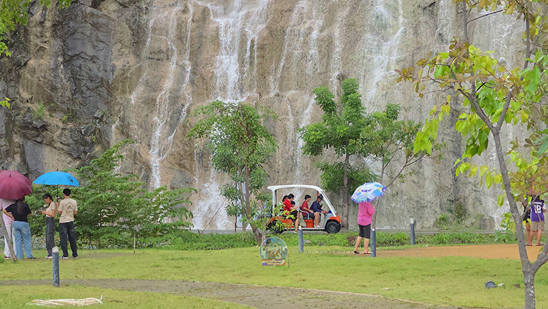 น้ำตกผามังกรบิน สุพรรณบุรี ที่เที่ยวหน้าฝน