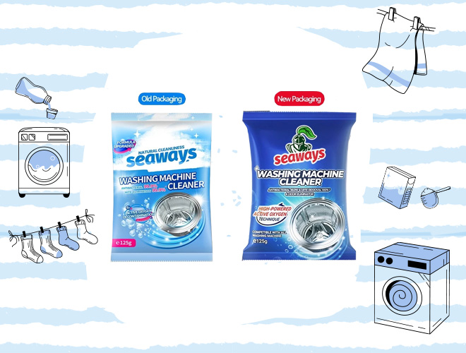 Seaways ผงล้างเครื่องซักผ้า ยี่ห้อไหนดี เครื่องซักผ้า วิธีล้างเครื่องซักผ้า วิธีทำความสะอาด