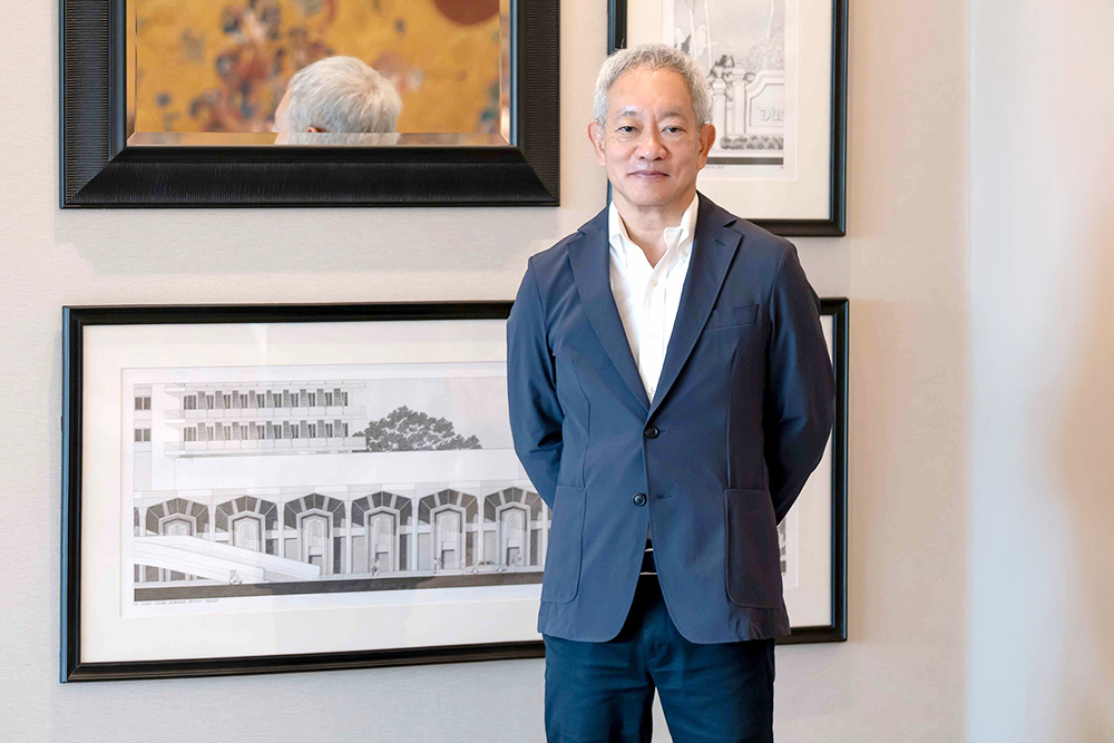 ชนินทธ์ โทณวณิก รักษาการประธานกรรมการและประธานเจ้าหน้าที่บริหารกลุ่ม บมจ.ดุสิตธานี