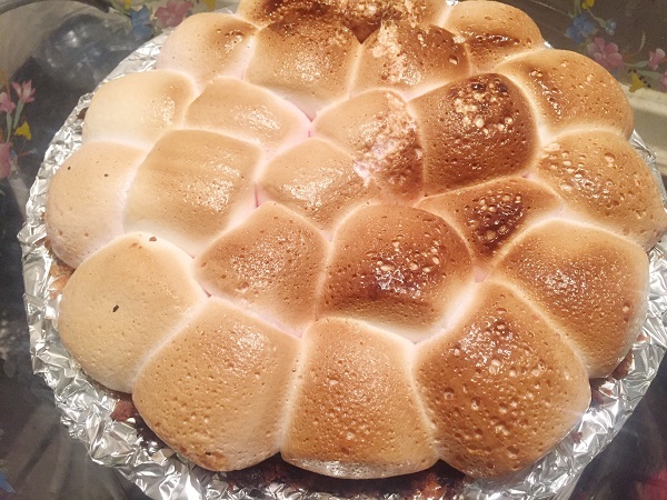 พายบราวนี่มาร์ชเมลโล่