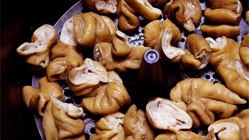 ไส้หมูพะโล้