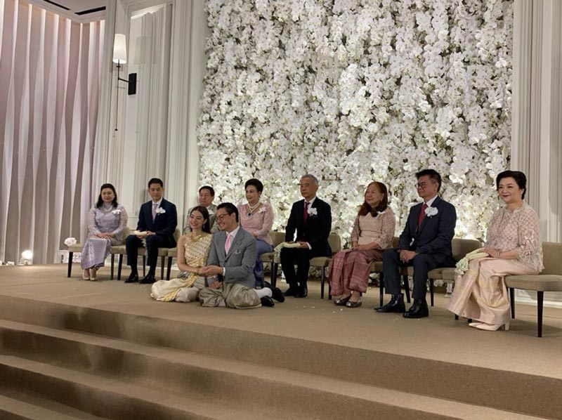 มิว นิษฐา ไฮโซเซนต์ แต่งงาน
