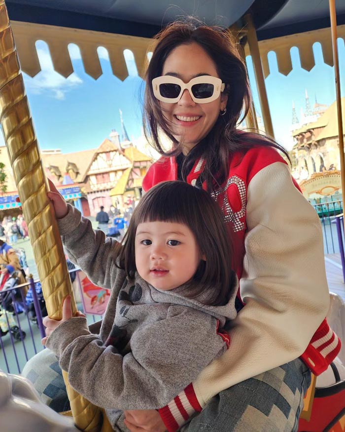 ชมพู่ อารยา น้องแอบิเกล