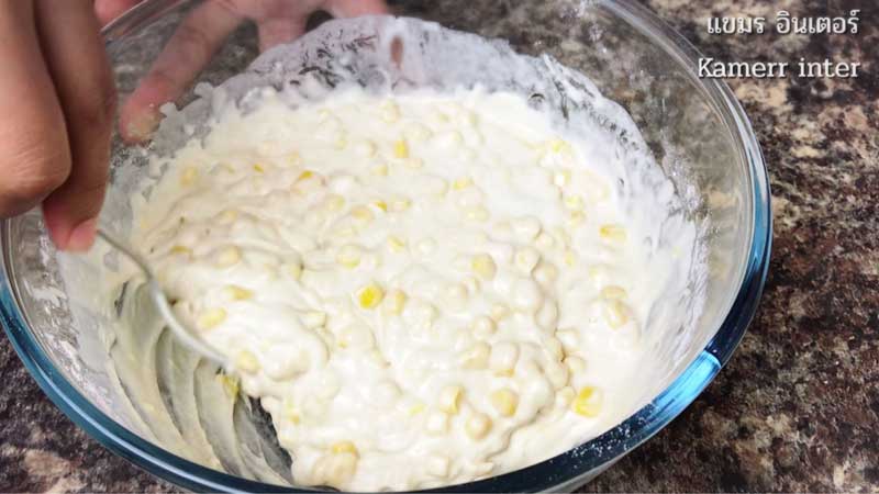 ข้าวโพดทอด