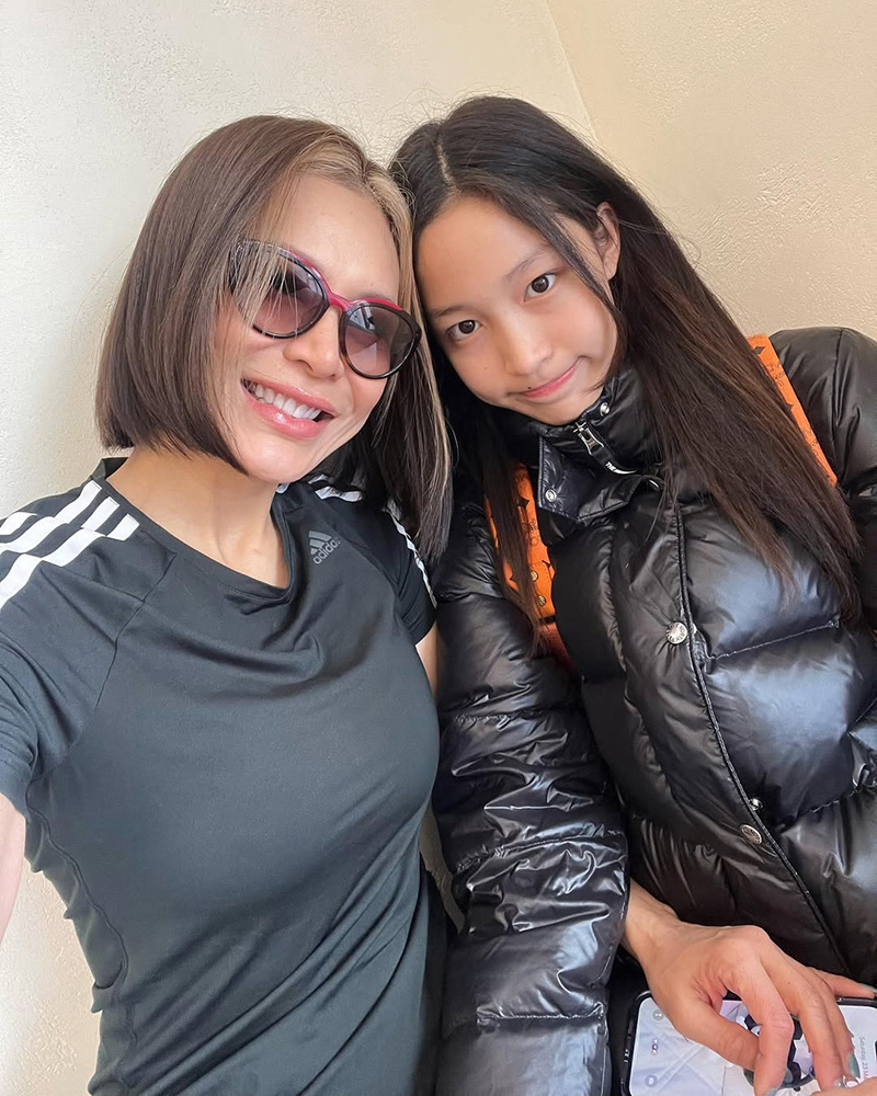 ภาพปัจจุบัน น้องไคร่า ลูกสาวเอ อัญชลี 