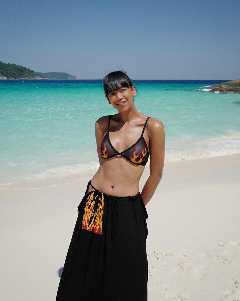 เจนนี่ ปาหนัน ดาราชุดว่ายน้ำ