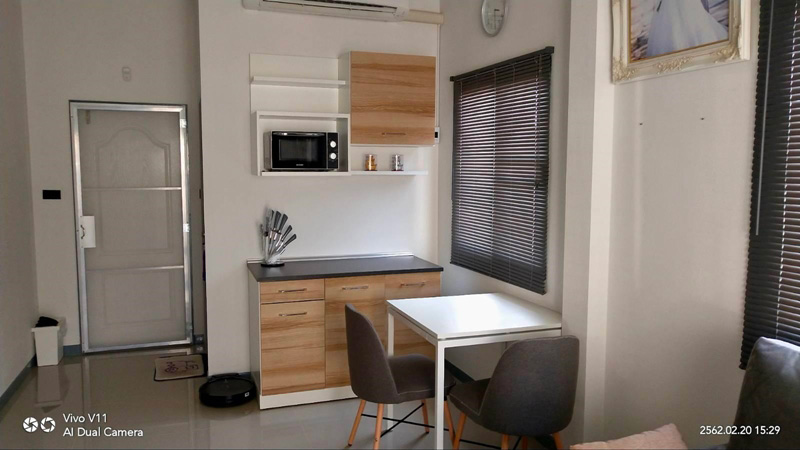 บ้านเดี่ยวชั้นเดียว 2 ห้องนอน 1 ห้องน้ำ 