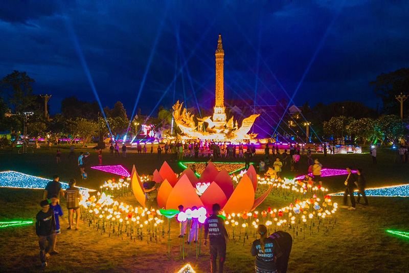 งานวิจิตร 5 ภาค อุบลราชธานี จุดถ่ายรูป