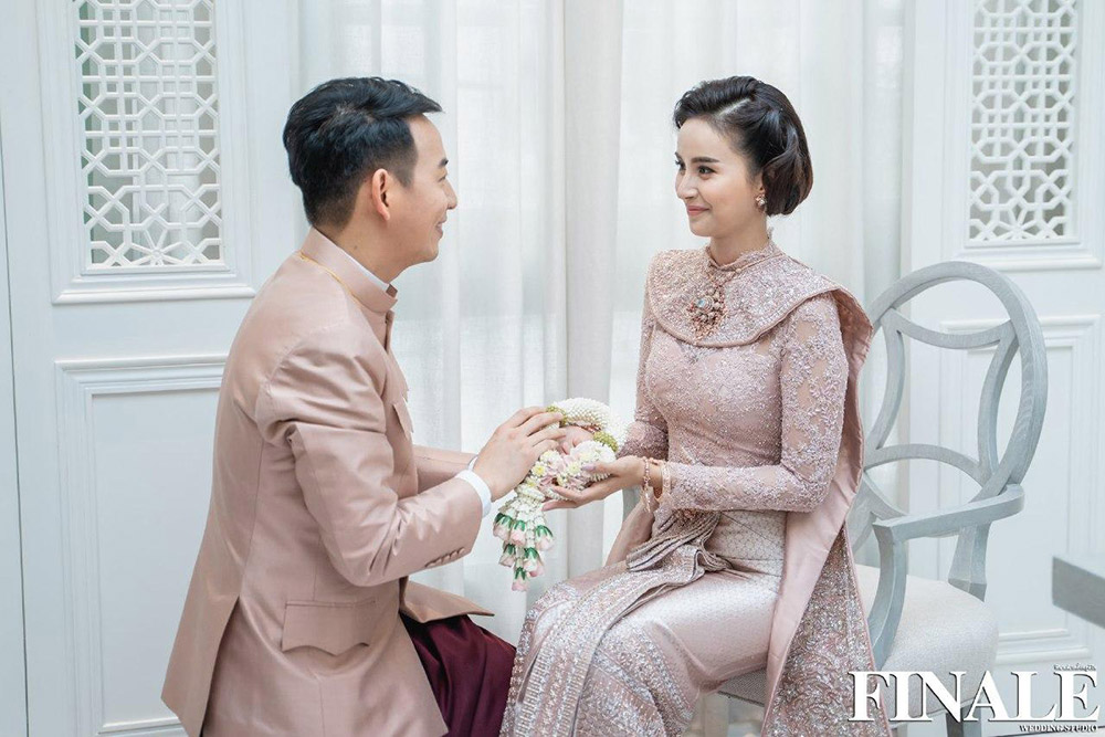 น้ำฝน พัชรินทร์, ชุดแต่งงาน