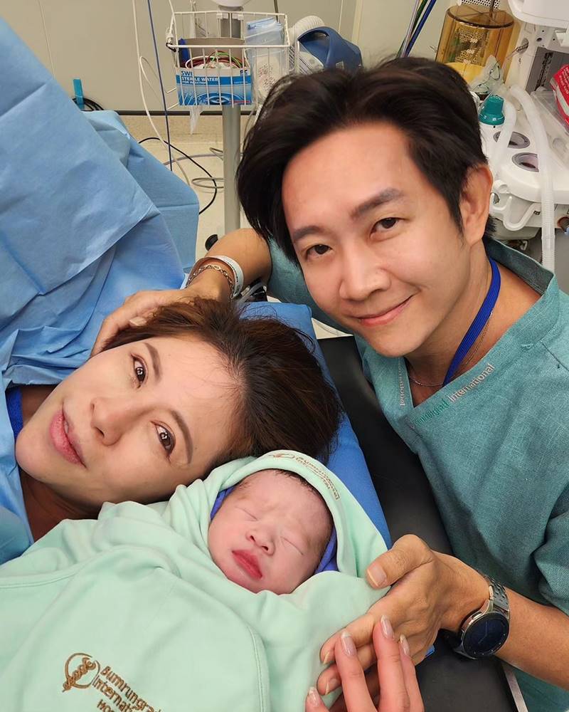 หมอของขวัญ คลอดลูกชาย