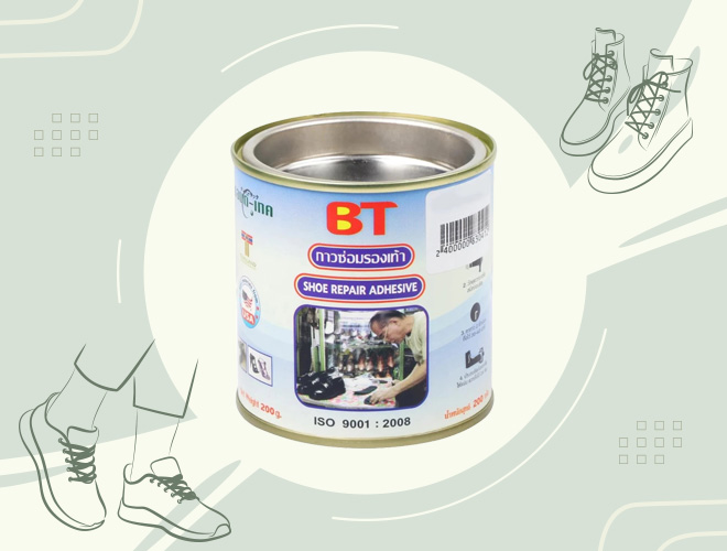 กาวติดรองเท้า ยี่ห้อไหนดี กาวติดพื้นรองเท้า ซ่อมรองเท้า