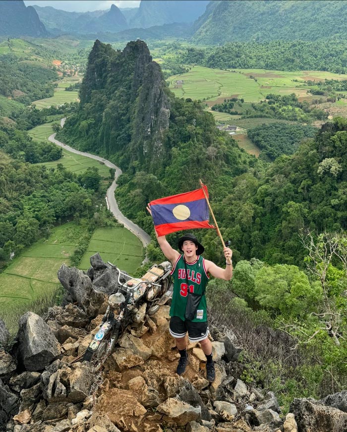 อาเล็ก ธีรเดช เที่ยวลาว โบว์ เมลดา ส่งโมเมนต์สุดซึ้ง