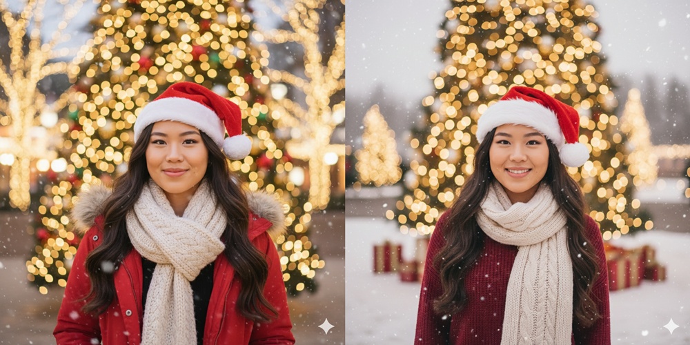 รูปคริสต์มาส AI