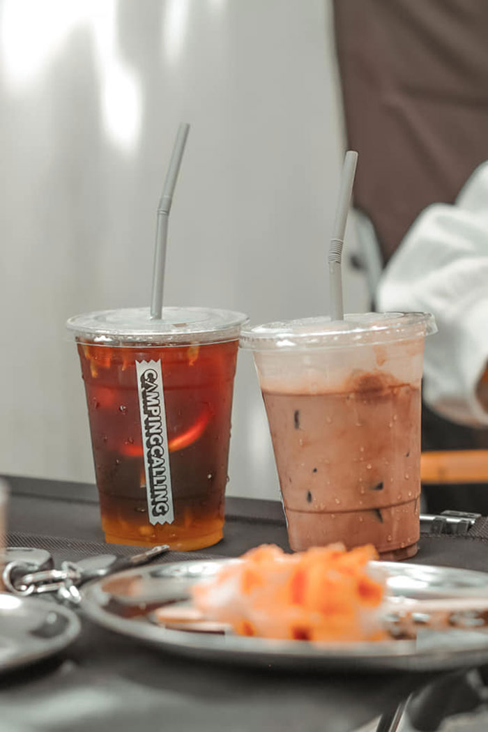 ร้านคาเฟ่สไตล์แคมปิ้ง
