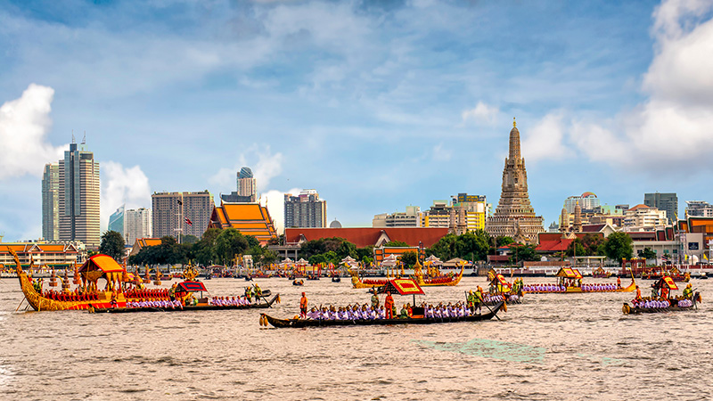 กำหนดการฝึกซ้อมขบวนพยุหยาตราทางชลมารค 2569
