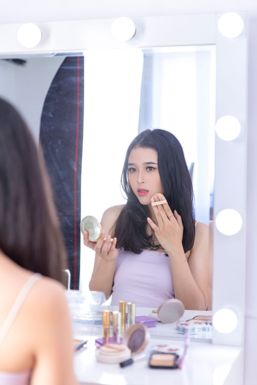 เมคอัพตกร่อง