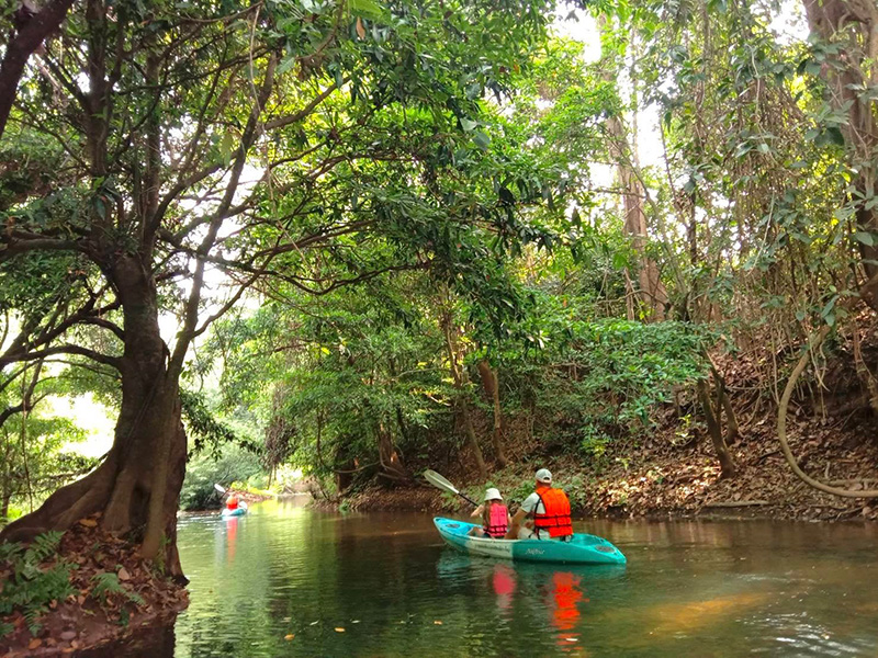 พายเรือคายัก เขาใหญ่