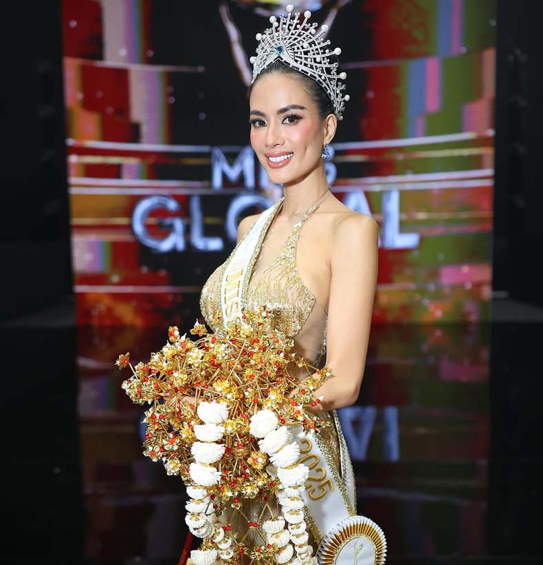 นู วัน เหงียน ดิงห์ สาวเวียดนาม ผู้คว้ามงกุฎ MISS GLOBAL 2025 สวยสับสมมง