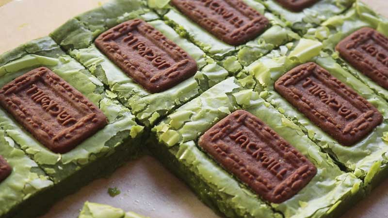 คุกกี้บราวนี่ชาเขียว