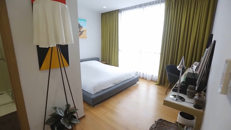 บ้าน นุ่น ศิรพันธ์ ท็อป พิพัฒน์ ห้องนอน 