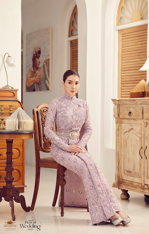 วุ้นเส้น วิริฒิพา ชุดแต่งงาน