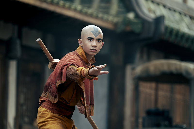 เณรน้อยเจ้าอภินิหาร ซีซั่น 2 Avatar: The Last Airbender Netflix Gordon Cormier รับบท Aang