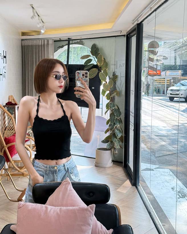 นิวเคลียร์ หรรษา ลุคใหม่ ผมสั้น น่ารักสดใสซาบซ่า แม่หน้าเด็กเว่อร์