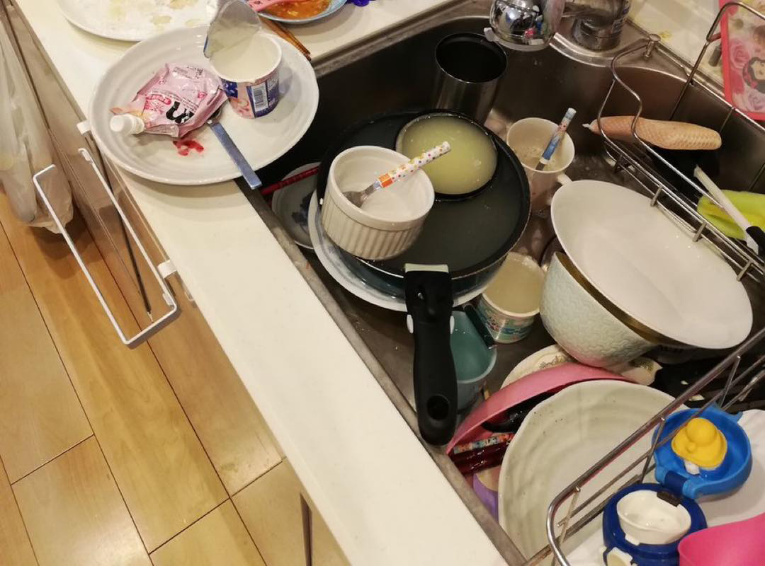 แฟนไม่ล้างจาน