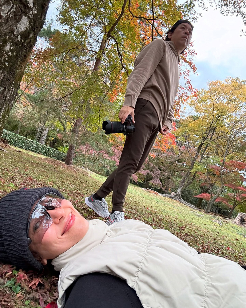 นางเอกสาวเจอแฟนแกง มาสก์หน้าบนเครื่อง