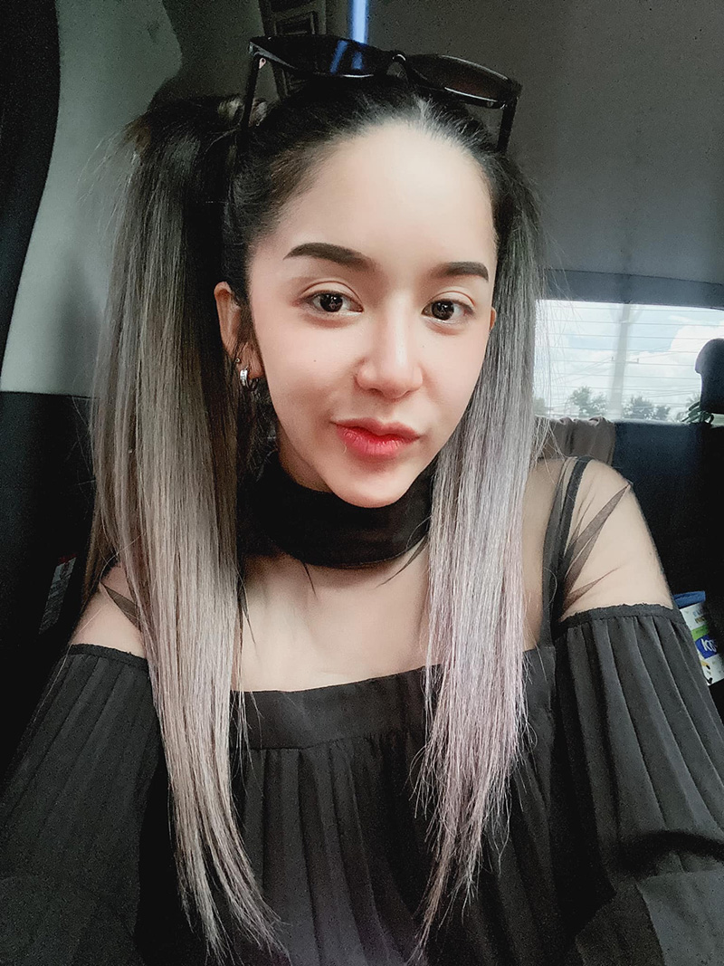 นัส จุฑารัตน์ ภรรยาของโชค ไทรถแห่ 