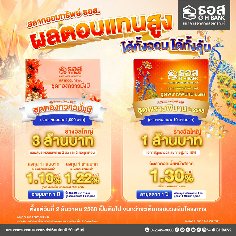 สลาก ธอส.