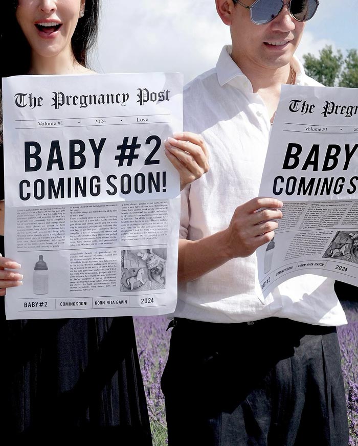 ศรีริต้า เจนเซ่น ท้อง