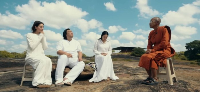 เจนี่ เทียนโพธิ์สุวรรณ บวชสามเณรีที่ศรีลังกา