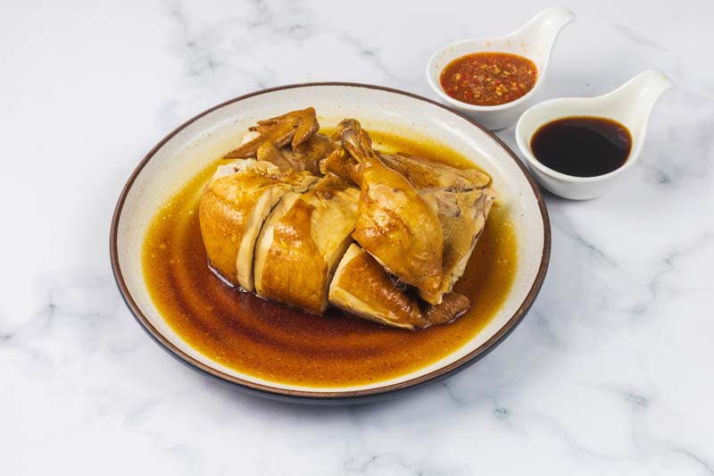 สูตรไก่ต้มน้ำปลา