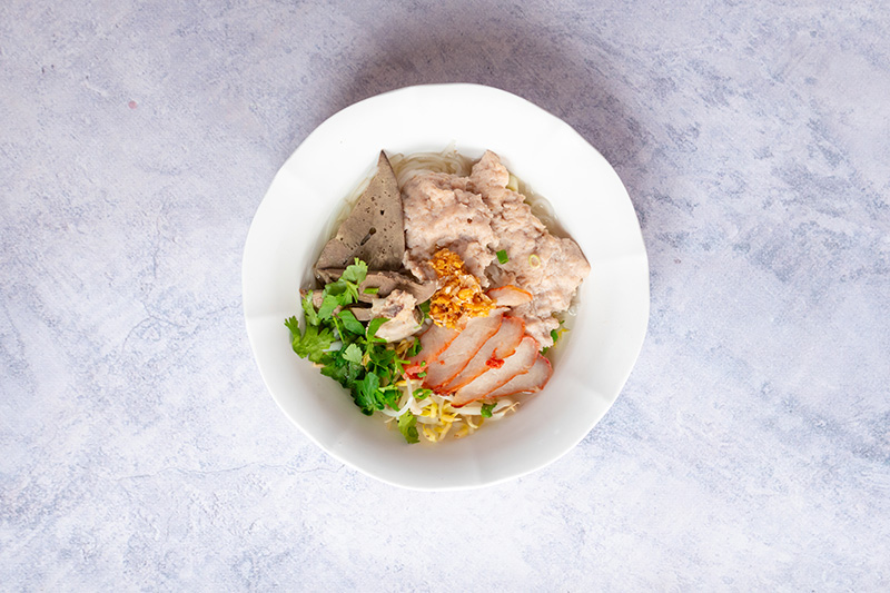 วิธีทำก๋วยเตี๋ยวหมูเด้ง