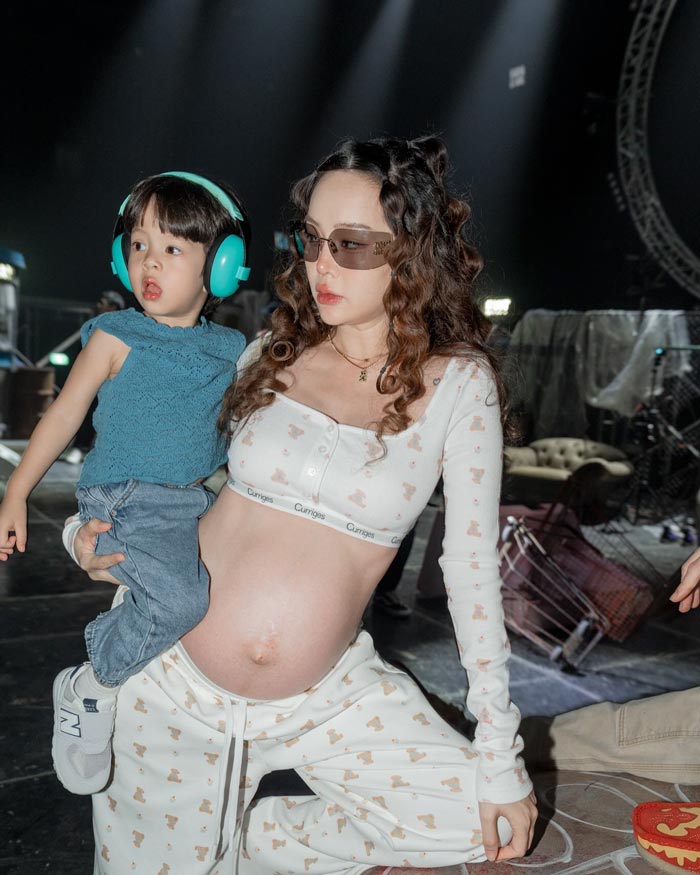 ปุ้มปุ้ย พรรณทิพา ท้อง