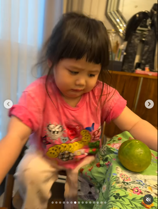 น้องแอบิเกล กลัวผลไม้ชนิดนี้ นี่ล่ะวิถีซุปตาร์