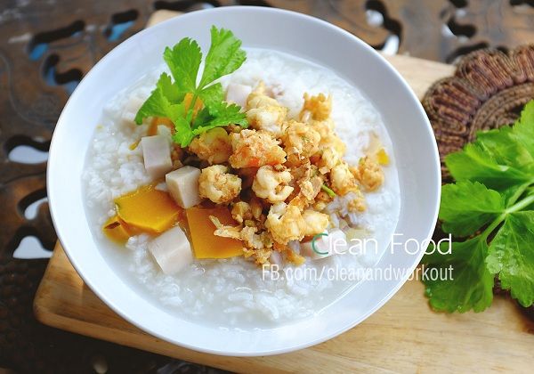ข้าวต้มกุ้งสับ
